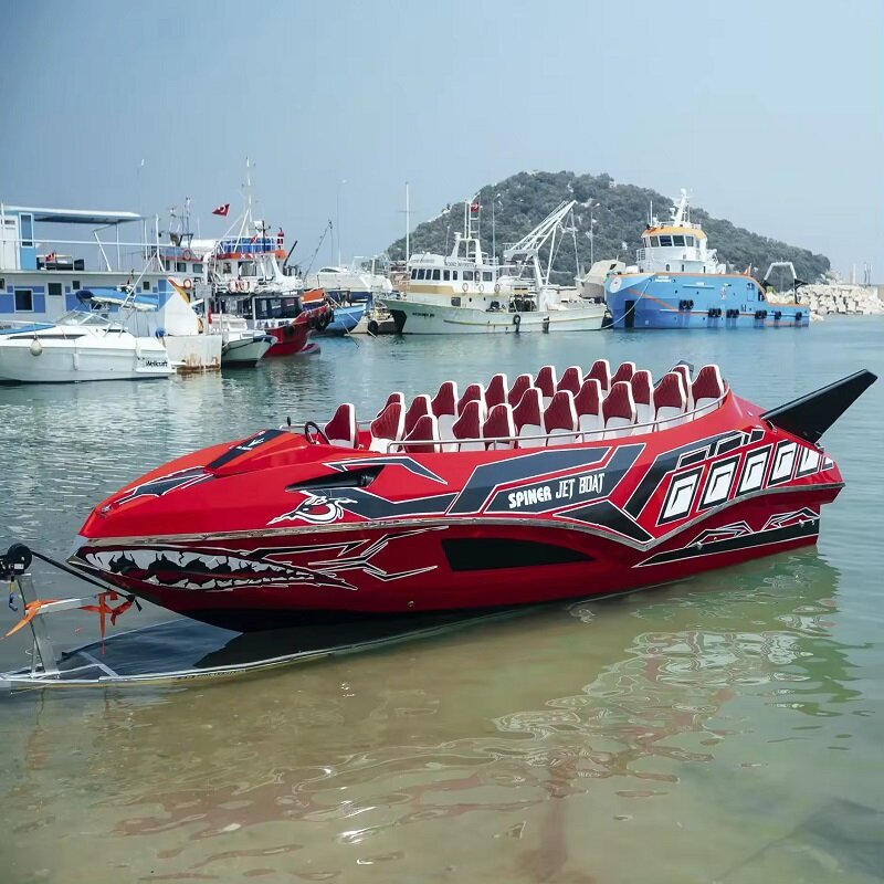Горячая Распродажа, роскошные коммерческие струйные лодки Alesta Marine PREDATOR SPARK JETBOAT для продажи