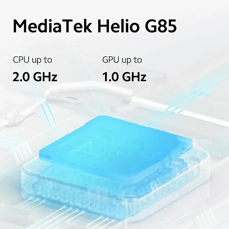 글로벌 버전 샤오미 레드미 12C 스마트폰, MediaTek Helio G85 옥타코어, 6.71 인치 HD + 디스플레이, 50MP AI 듀얼 카메라, 5000mAh 배터리