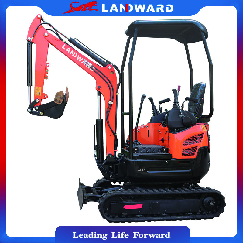 Cina fabbrica personalizzazione LANDWORD cingolato compatto di alta qualità 1ton 2 ton 3 ton 2000 kg piccolo escavatore Mini escavatore in vendita