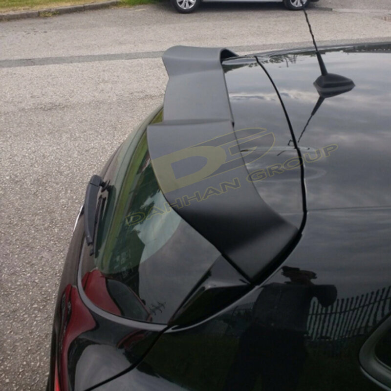 Alerón de techo trasero estilo Renault Clio 4 2012 - 2019 RS, Kit de plástico ABS de alta calidad, en bruto o pintado