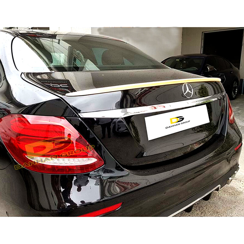 Mercedes Benz E Class W213 2016 - 2022 AMG Anatomic Style Rear Trunk Boot Spoiler Wing Painted or Raw High Quality ABS Plastic