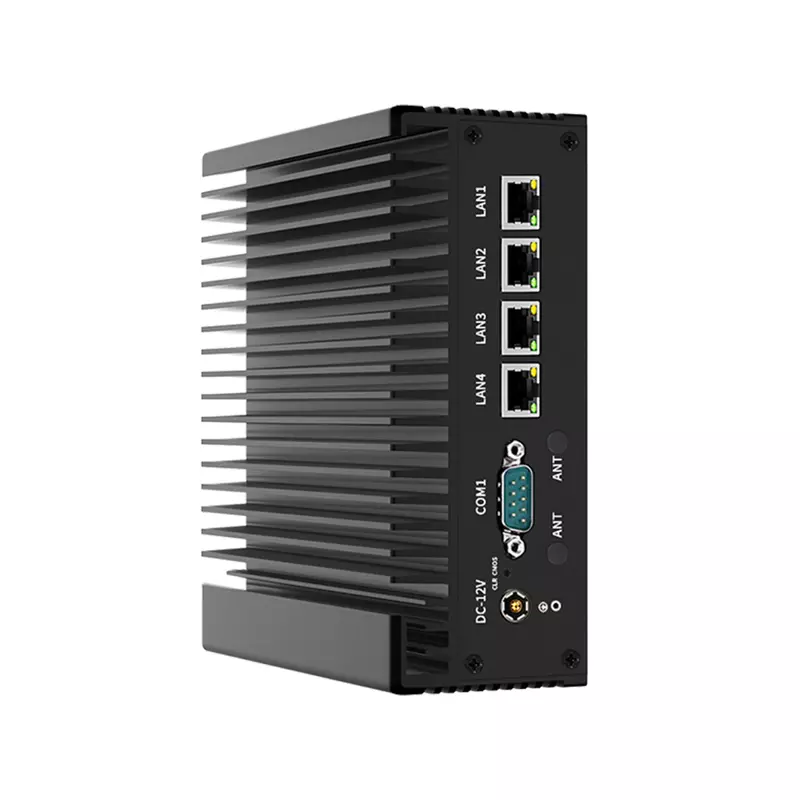 2024 pfSense Firewall Soft Router Intel i3 N305 N100 4xintel i226 2.5G LAN 2xCOM DDR5 bez wentylatora Mini PC 2 * HDMI2.0 AES-NI OPNsense