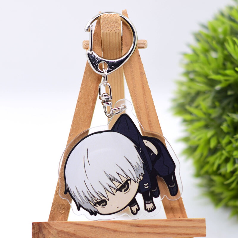 Tokyo Anime Keychain Arcylic Cartoon Figures Keyrings Kids Gift Key Chain Accessories