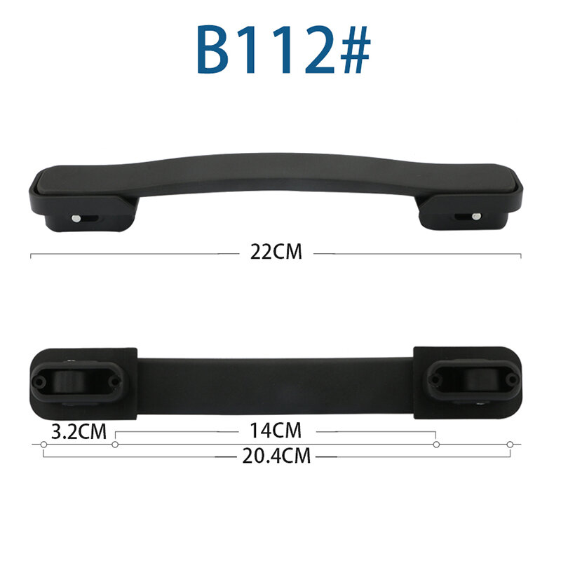 B112 Replacement Luggage Parts Handle for Suitcase Travel Accessories Carry Handle Flexible Spare Strap Handle Grip Renew