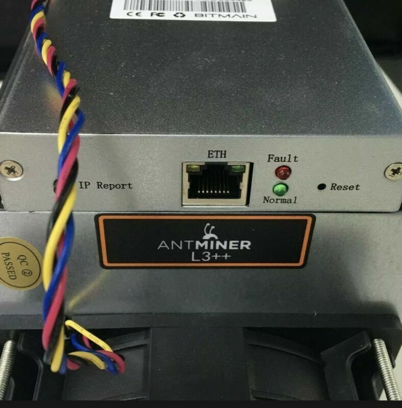 Bitmain Antminer L3 ++ Miner 580laissée/s avec nouveau 1800W APW7 PSU - LTC/DOGE Miner, ATNA 6 GET 3 FREE