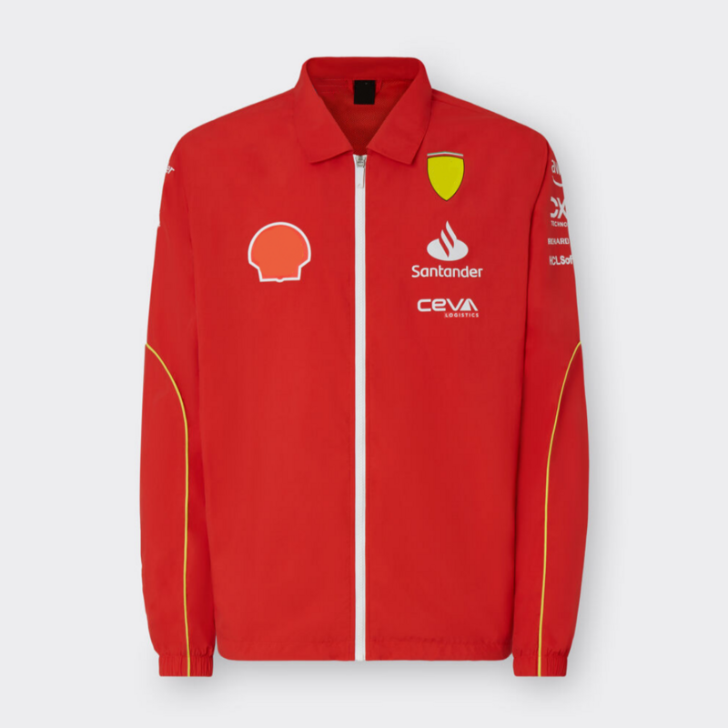 2024 Team F1 Charles Leclerc Scuderia Team Replica Jacket Fan Supporter Jacket