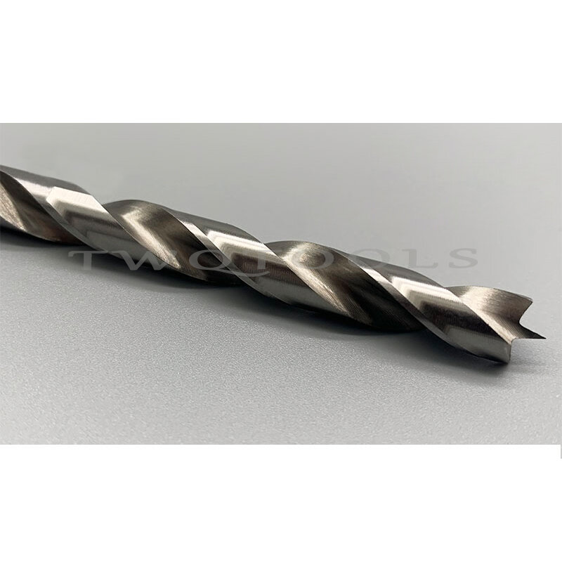 Brad Punkt Twist Bohrer Bits für Holzbearbeitung 3mm - 10mm High Speed Stahl Runde Schaft Holz Bohrer