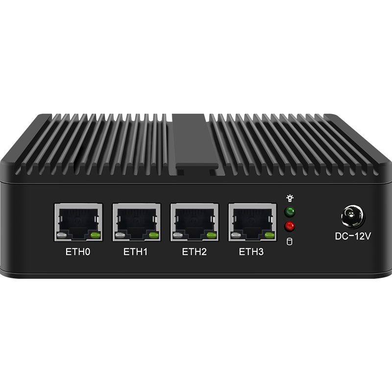 CWWK-Fanless Nano Router para Firewall, J4125, 2.5G, Intel i225-V, B3, 2.5Gbps, Nics pfSense, Mini PC, 4