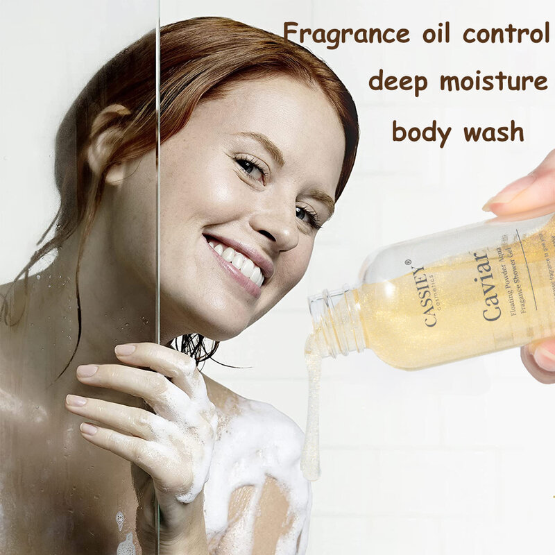 Gel de banho com fragrância de longa duração hidratante clareador loção corporal com controle de oleosidade hidratante profunda e calmante para a pele banho de banho
