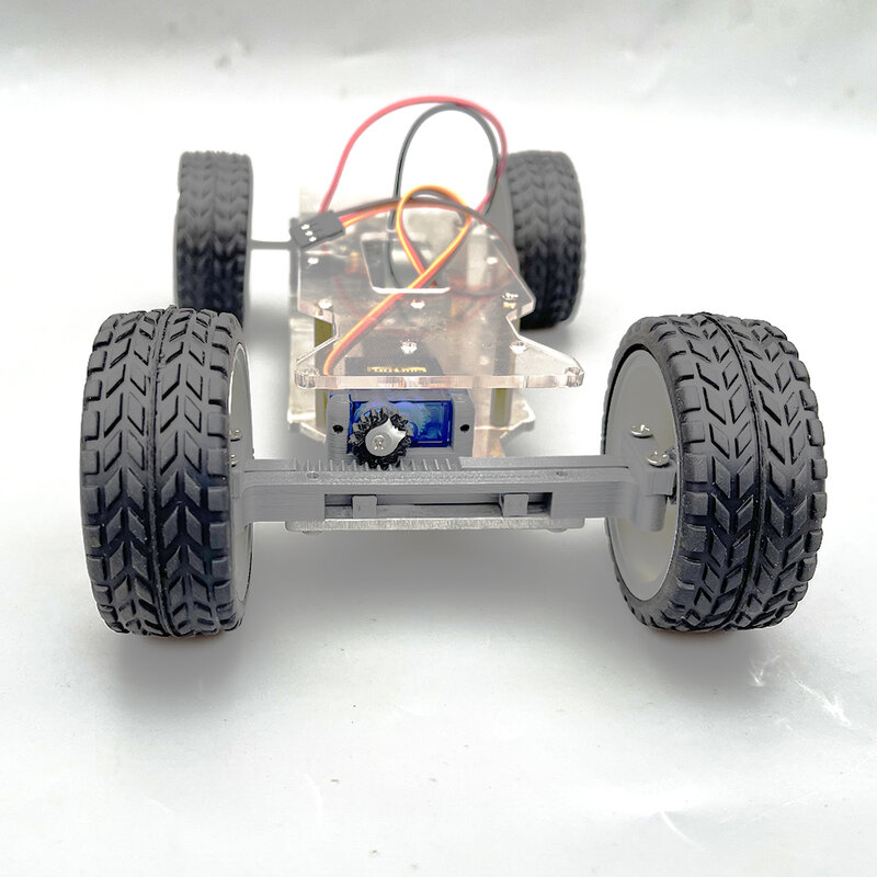 Makerbuying C1 mały samochód różnicowy układ sterowania układ kierowniczy ze stopu aluminium inteligentny montaż samochodów