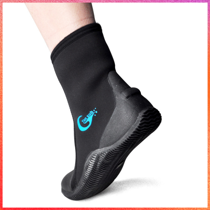 Yon Sub-zapatos antideslizantes de neopreno para hombre y mujer, calzado de neopreno resistente al desgaste, para caminar por el río, 5MM