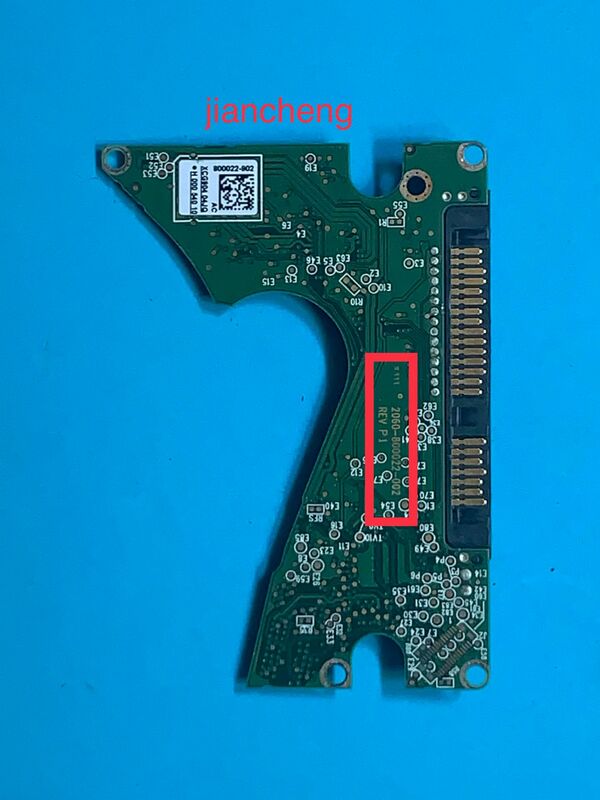 Placa de circuito de disco duro WD western data, PCB 2060-800022-002 revp1