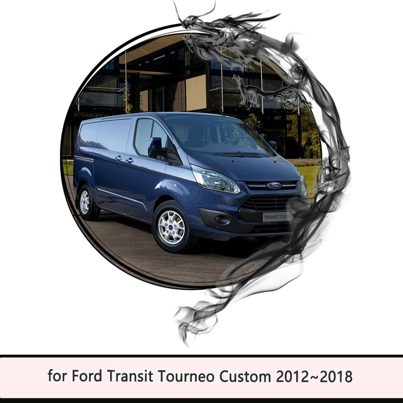 Pelindung Lumpur untuk Ford Transit Tourneo Kustom 2012 ~ 2018 Pelindung Cipratan Lumpur Depan Belakang Pelindung Cipratan Lumpur Penutup Aksesori Otomatis 2013 2014 2015 2016 2017