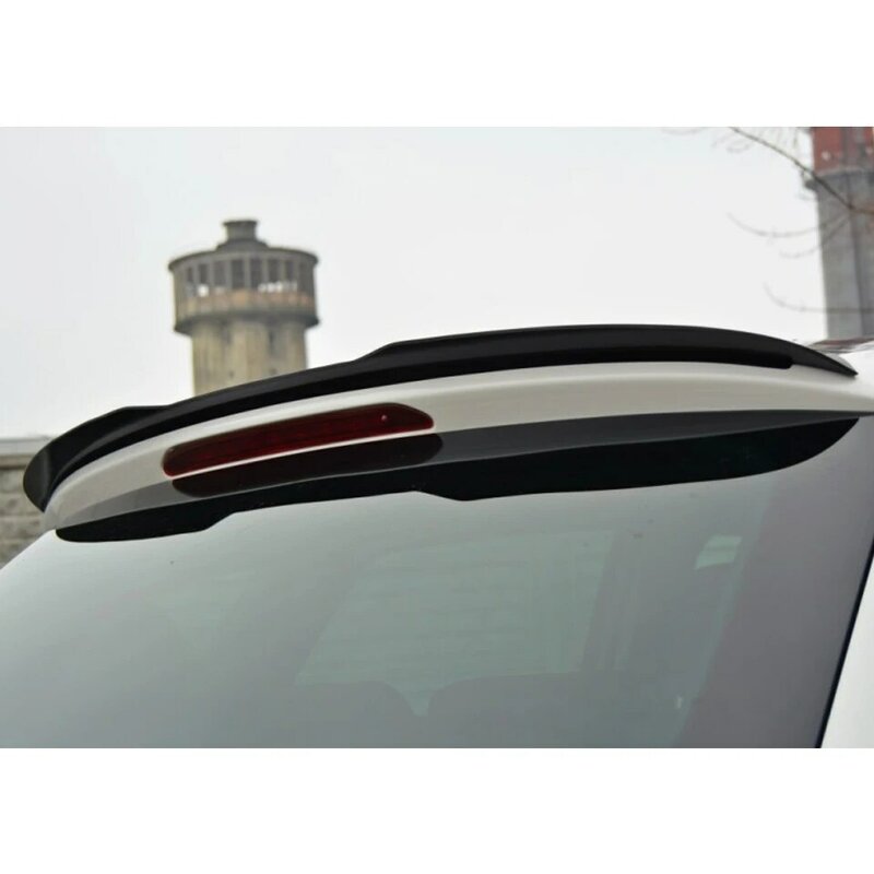 Seat leon mk3 2012 - 2020 fr max design tampa spoiler traseiro asa extensão piano gloss preto superfície plástico fr cupra kit tuning