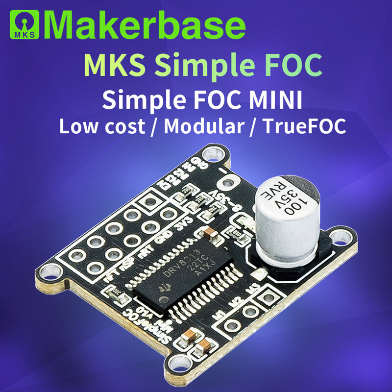 Makerbase SimpleFOC 미니 FOC BLDC 모터 컨트롤러 보드, 아두이노 서보