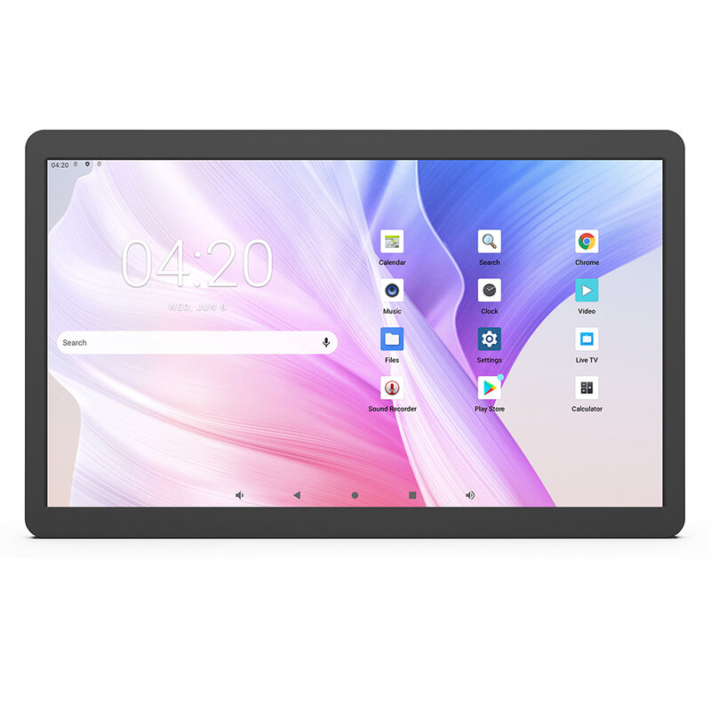 Tablette industrielle Android PoE ++, 21.5 pouces, montage mural, avec moniteur complet, fonction gamer, écran intégré, wifi, RJ45