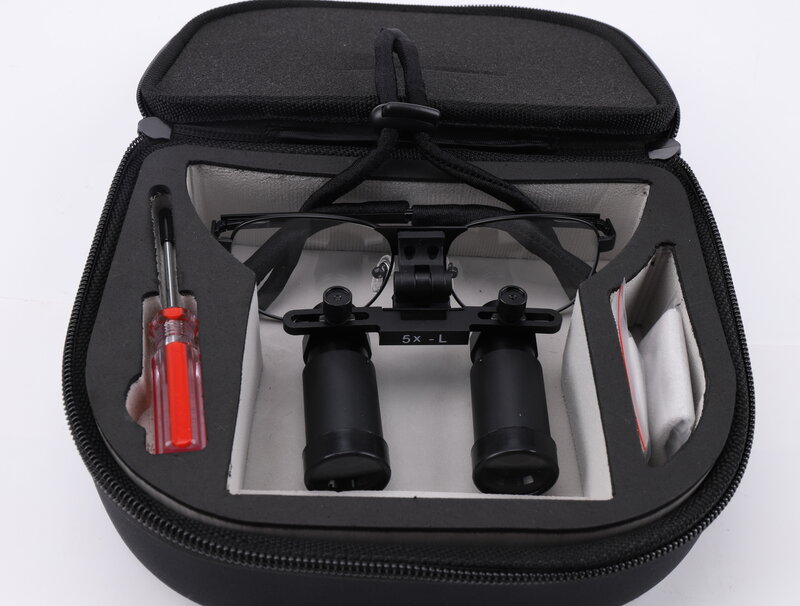5X Magnification Surgical Loupes Binocular Magnifying Glass Dental Equipment Medical Megaloscope Magnifier