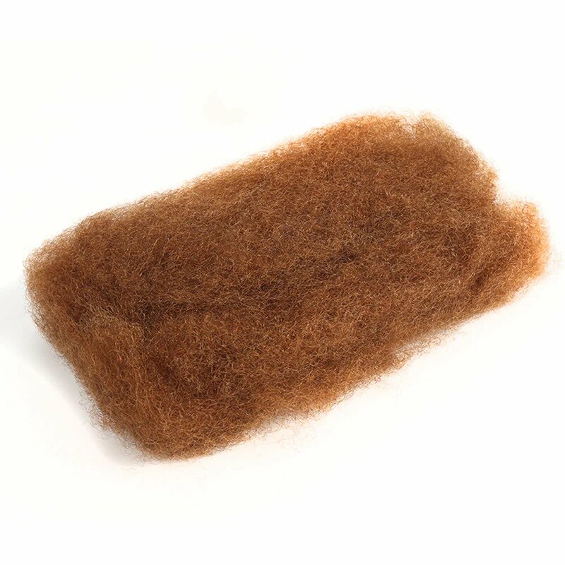 50g/Pc #30 Brown Affordable Afro Kinky Bulk Human Hair Extensions Auburn Color For Braiding DreadLock #2 #4 99J