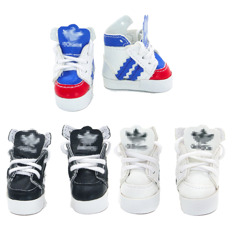 Neue 4.5 & 5cm PU Schuhe Für BJD Puppe 14 Zoll Mode Mini Puppe Schuhe Für EXO Russische DIY puppen Hohe-qualität Schuhe Geschenk Für Mädchen