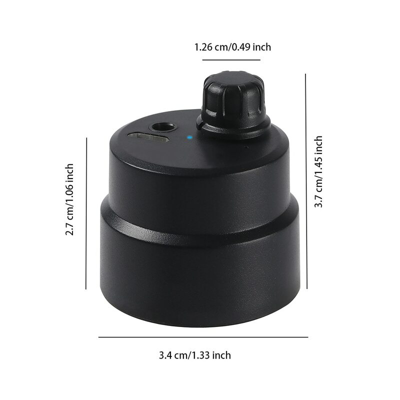 Detektor kebocoran air portabel isi ulang, pipa penguji pendengaran suara, alat deteksi rumah tangga tukang pipa portabel