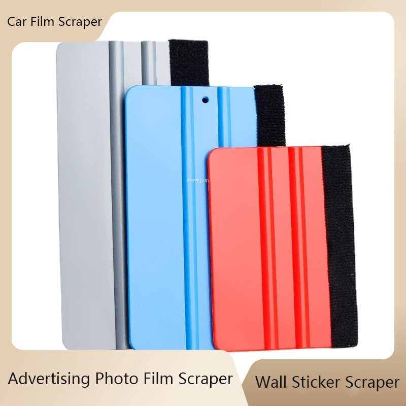 Raspador quadrado de filme de carro adesivo de parede ferramenta de filme raspador ferramenta de filme para celular material PP não prejudica o papel de parede do filme ferramenta de construção