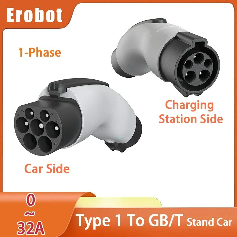 Tipo 1 para GBT Plug Adapter, CCS1 para GBT Tesla Y Acessórios, CCS1 Combo, aparelhos elétricos, carregador de carro, carro elétrico