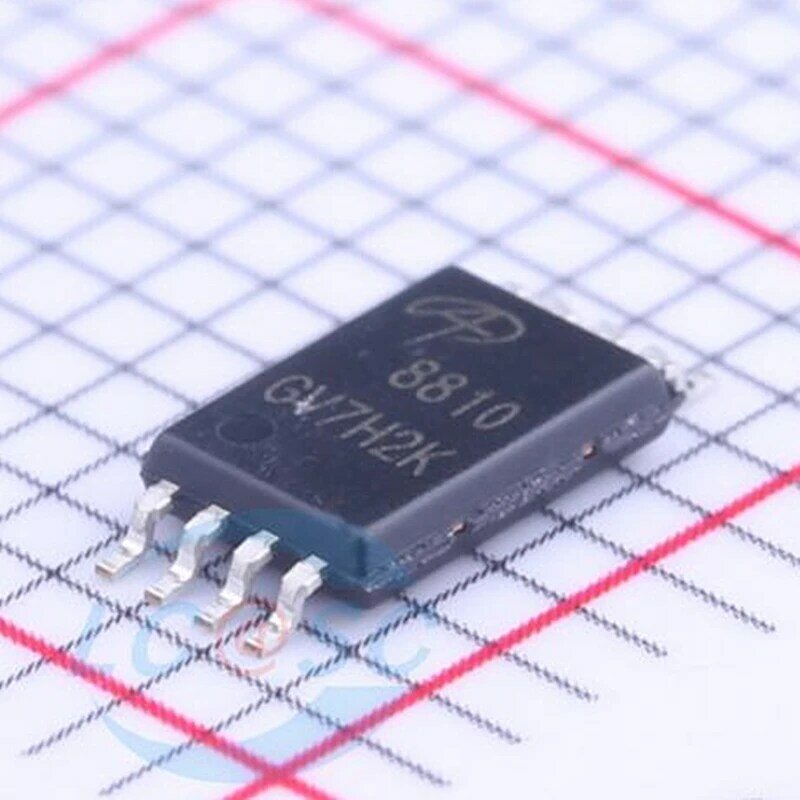 (10pcs) AO8810 GV7H2K TSSOP-8 20V Common-Drain Dual N-Channel MOSFET Transistors 8810 IC Chip