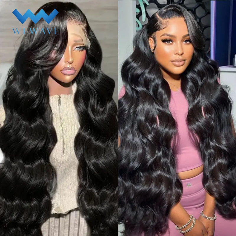 30 Inch Body Wave Lace Front Wig 13x6 Human Hair Lace Frontal Wig Pre Plucked 180 Density 13x4 HD Front Human Hair Glueless Wigs