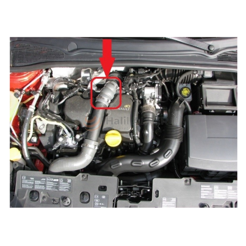 Manguera Turbo para coche, mangueras de aire de carga para Dacia Renault Mercedes 1,5 dCi 1446000 Q1D 144606515R 4150900437 1446027 turbo 6070900637