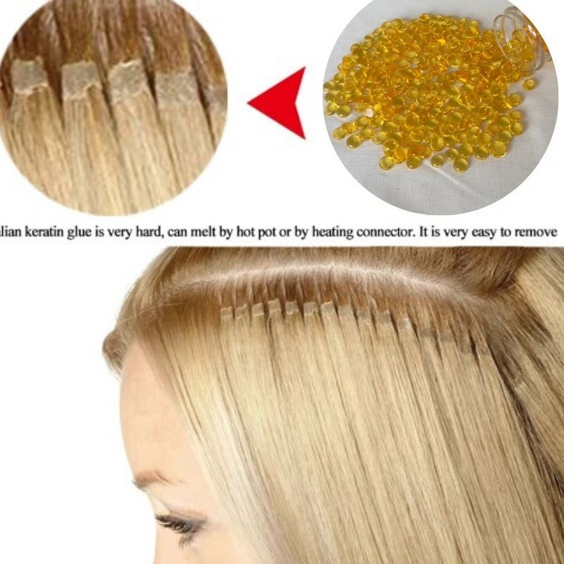Pwigs Italiaanse Keratinelijm Voor Hair Extensions Sterke Hold Italiaanse Keratinelijm Voor Installatie