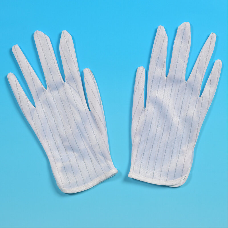 Sarung tangan Anti statis ESD sarung tangan digunakan untuk telepon seluler PC pemeliharaan komputer tahan keringat elektronik operasi pabrik