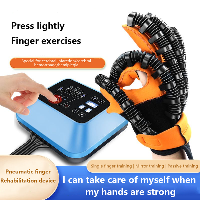 Rehabilitation Roboter Hand Handschuh Gerät für Hub Halbseitenlähmung Hand Funktion Erholung Finger Trainer Chirurgie Recovery Geschenk