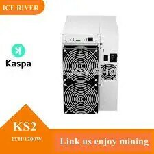 . IceRiver-ASIC Miner, KAS KltKaspa, 2TH, 1200W, Consommation d'énergie, Excellent, Nouveau