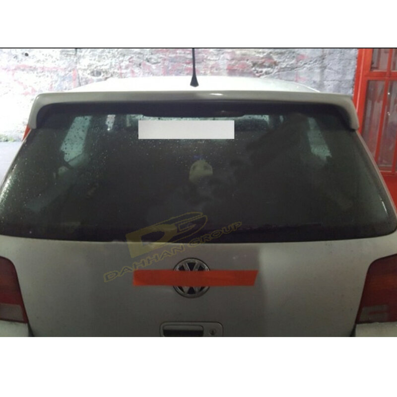 VW Golf MK4 1997 - 2003 Rear Roof Spoiler Wing Raw or Painted Surface High Quality Fiberglass Material Golf Kit JDM