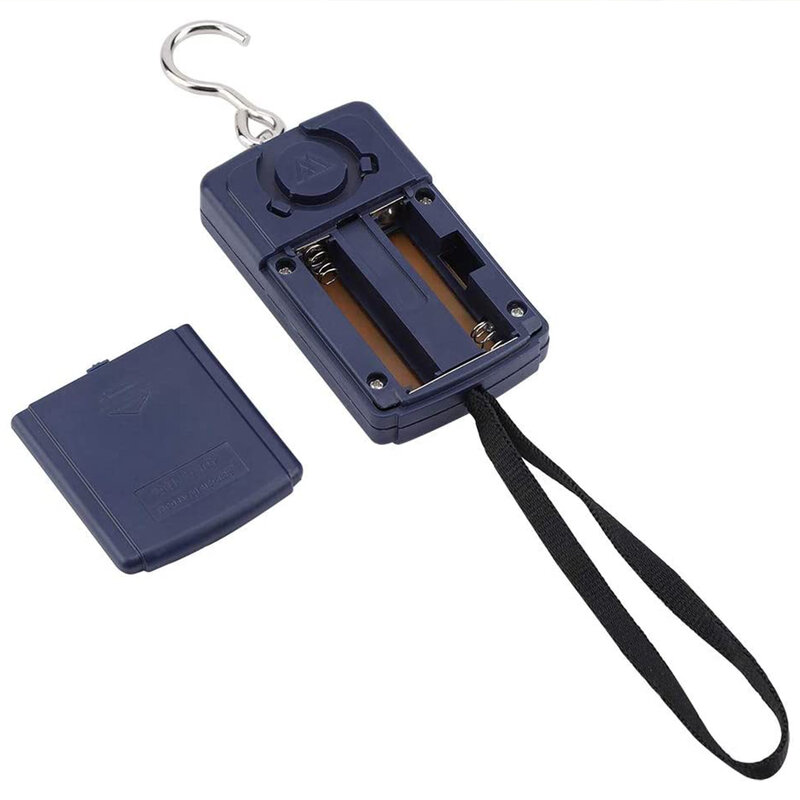 Mini báscula Digital de 40kg/10g para equipaje de pesca, balanza portátil de viaje, balanza de bolsillo colgante, balanza electrónica con gancho
