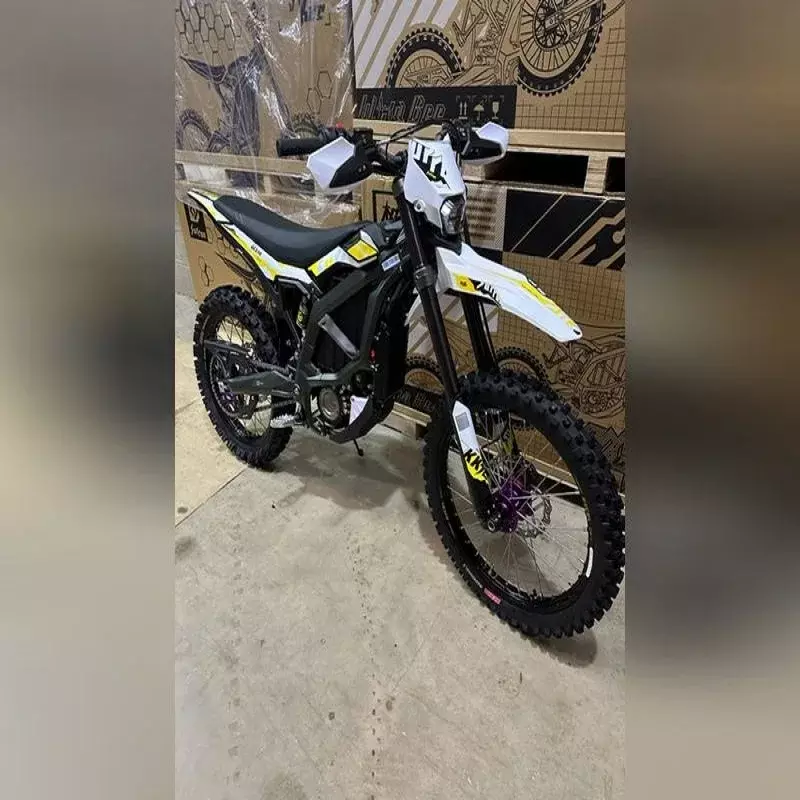 Selling 2023 Electric Dirt eBike Off Road 8000 W 60V 38ah Motorcycle Light Bee X Sur Ron