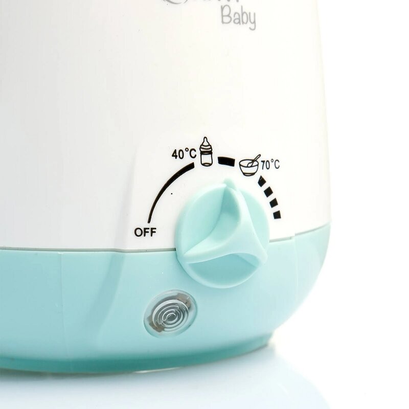 Calentador de biberones para bebé, esterilizador de biberones para leche materna con ajuste de temperatura