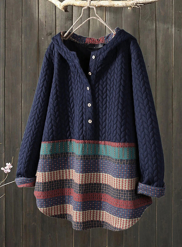 임산부 의류 후드 재킷 코트, 긴팔 스웨터, 캐주얼 엄마 따뜻한 두꺼운 후드, 오버코트 상의, 겨울