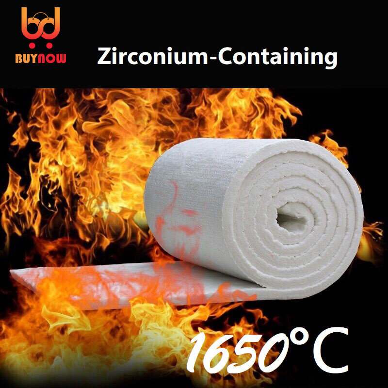 Zirconio bianco contenente coperta in fibra ceramica ad alta allumina refrattaria ad alta temperatura isolamento in silicato di alluminio cotone