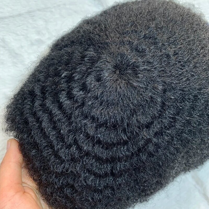 Протез для волос мужской, 4 мм, полный семейный французский парик, дышащий мужской капиллярный протез, 6 дюймов, парик для мужчин, замена кружевных волос