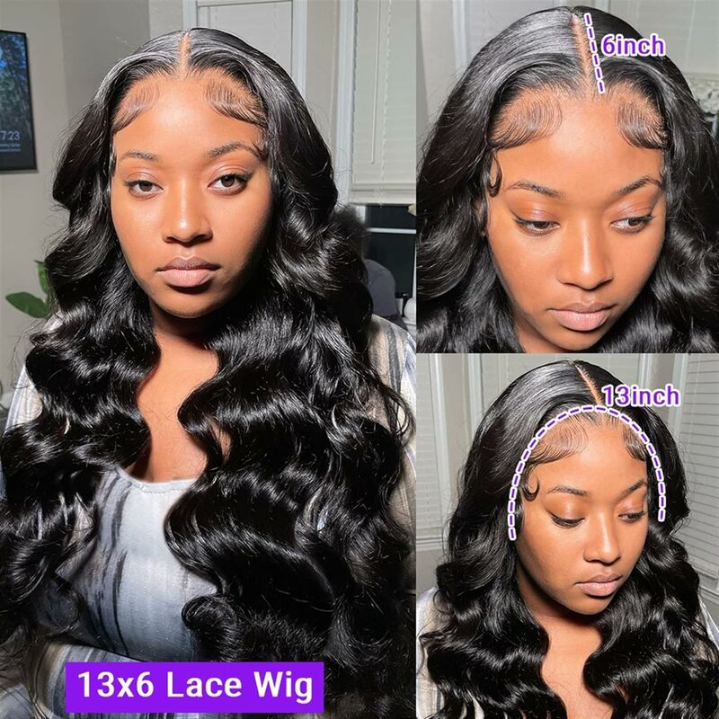 30 40 Inch Body Wave 13x6 Hd Lace Frontal Wigs Human Hair Loose Wave 13x4 Lace Front Wig Brazilian Hair Wigs For Women On Sale
