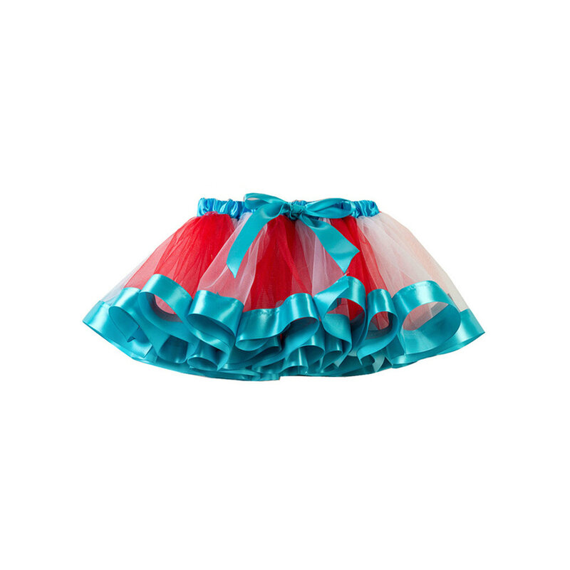 Women Girls Rainbow Tutu Skirt Adult Kids Mini Skirt for Party Birthday Halloween Mesh Ballet Tutu Dress Up Shorts