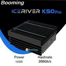 CR BUY 5 GET 3 FREE New IceRiver KS0 Pro KAS Miner 200G 100W Kaspa with PSU