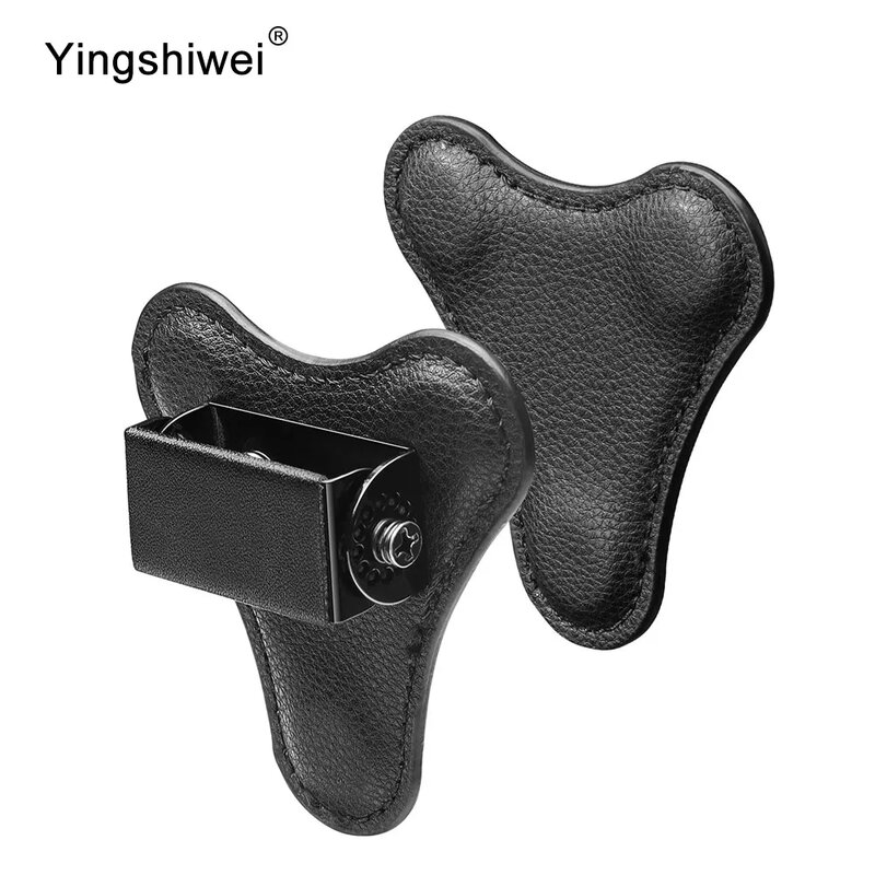 Yingshiwei SC-2 Leather antipolvere Bodycam Police Magnetic Snap Back Clip dispositivo per le forze dell'ordine indossabile Mini Clip posteriore magnetica