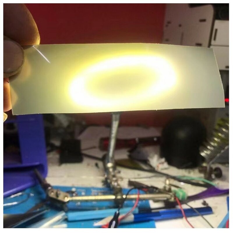 Silver Polarizer Film For Monitor Matte Semi-Transflective Light Pass Through LCD Display Polarizering Film Repair Accessories