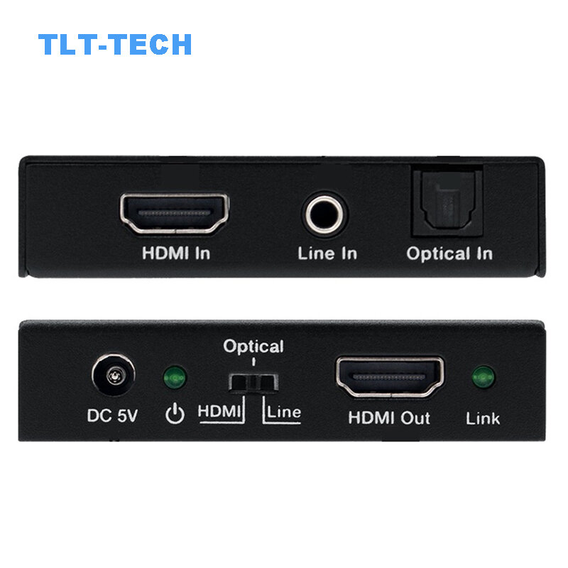 18 gb/s 4K HDMI2.0 Audio Embedder z HDCP 2.3 obsługuje obejście CEC