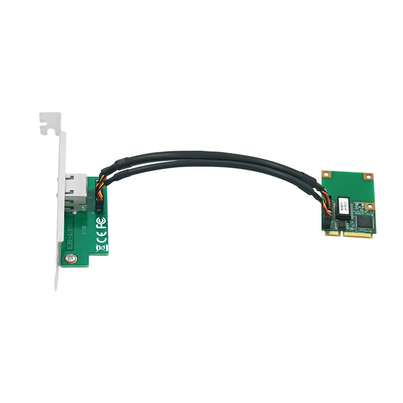 LR-LINK 2201PT Mini PCI-Express Gigabit Ethernet Lan 10/100/1000 Base-T RJ45 PCI-e การ์ดเครือข่าย nic