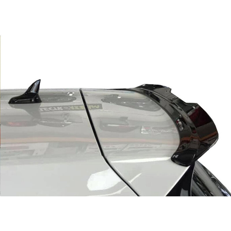 V.W Golf MK7 и MK7 2012 - 2019 GTI MAX дизайнерская крышка заднего спойлера удлинитель крыла пианино глянцевая черная поверхность пластик