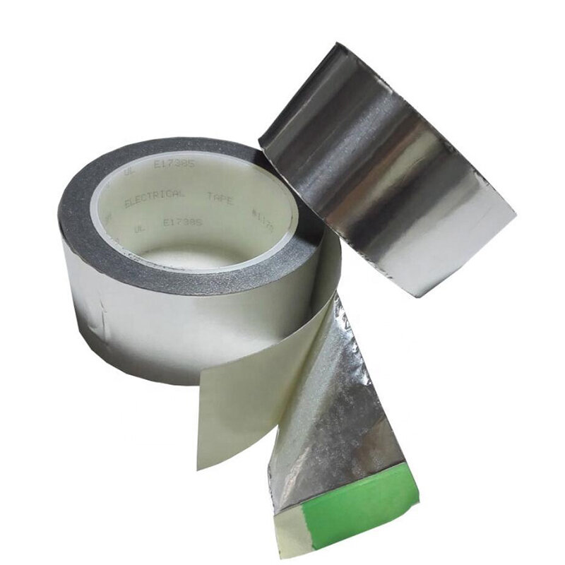 Emi Aluminium folie Abschirm band 1170, mit leitfähigem Klebstoff, 1inx 16,5 m, 0,08mm Dicke
