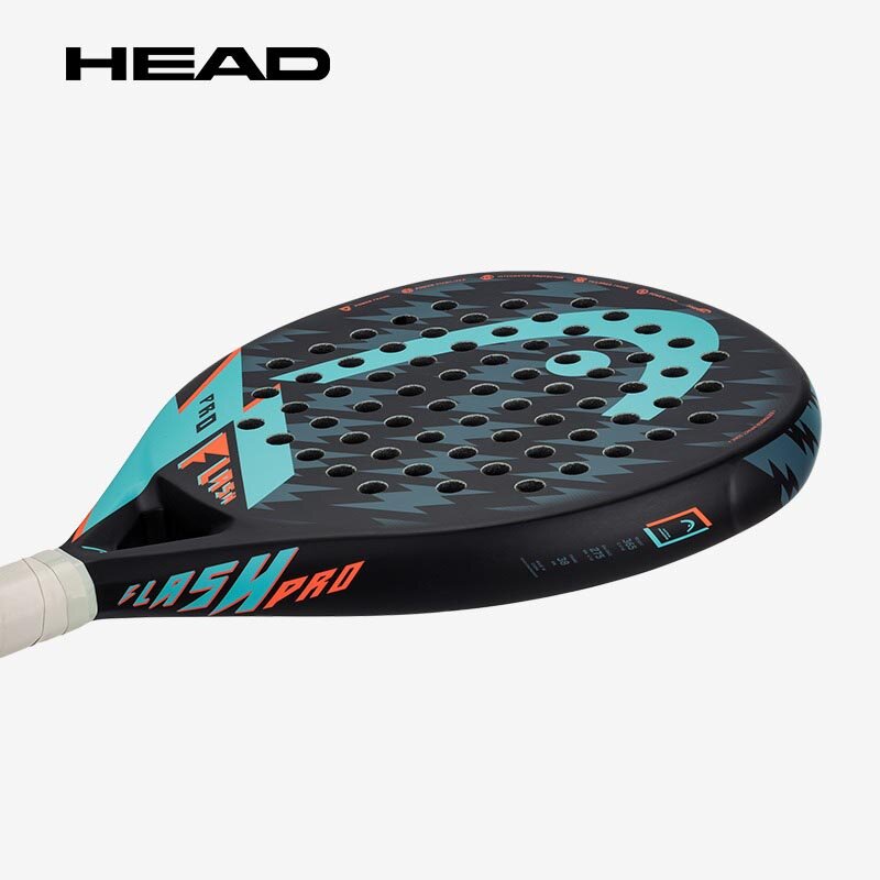 Cabeça Flash Pro Tennis Racket, Padel, Flash Cage, Evo Delta, Raquetes de praia